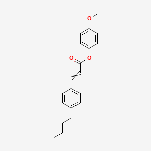 4-Methoxyphenyl 3-(4-butylphenyl)prop-2-enoate