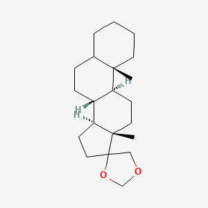 (8R,9S,10S,13S,14S)-10,13-Dimethylhexadecahydrospiro[cyclopenta[a]phenanthrene-17,4'-[1,3]dioxolane]