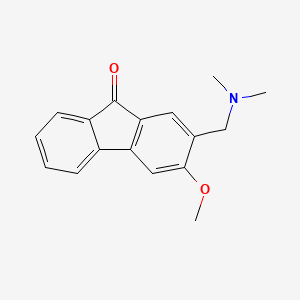 Fluoren-9-one, 2-(dimethylamino)methyl-3-methoxy-