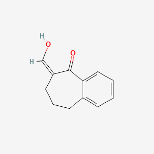 6,7,8,9-Tetrahydro-6-(hydroxymethylene)-5H-benzocyclohepten-5-one