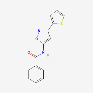 N-(3-(2-Thienyl)-5-isoxazolyl)benzamide