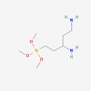 5-(Trimethoxysilyl)pentane-1,3-diamine