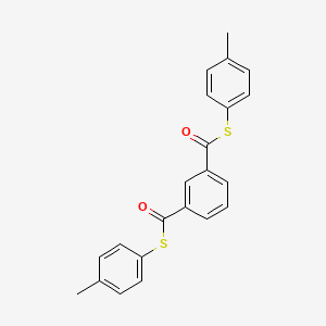 S~1~,S~3~-Bis(4-methylphenyl) benzene-1,3-dicarbothioate