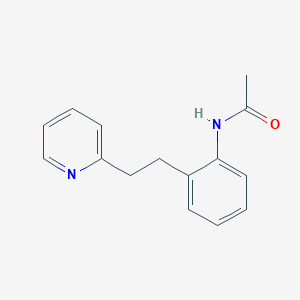 N-{2-[2-(Pyridin-2-yl)ethyl]phenyl}acetamide