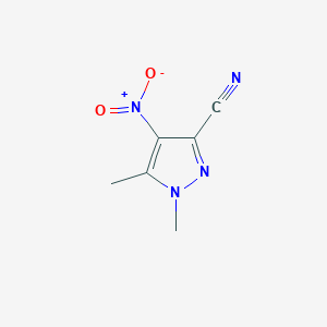 1,5-Dimethyl-4-nitro-1h-pyrazole-3-carbonitrile