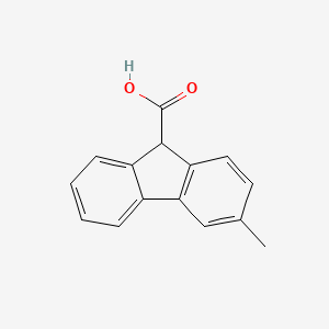 3-Methyl-9h-fluorene-9-carboxylic acid