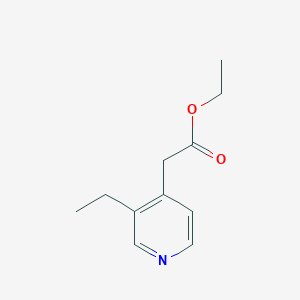 Ethyl 2-(3-ethylpyridin-4-yl)acetate