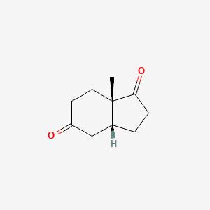 (3aR,7aS)-7a-methyl-2,3,3a,4,6,7-hexahydroindene-1,5-dione