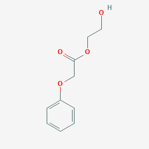 molecular formula C10H12O4 B154750 2-羟乙基苯氧乙酸酯 CAS No. 1984-60-7