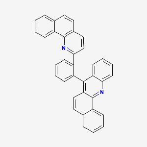 7-(2-(Benzo(h)quinolin-2-yl)phenyl)benzo(c)acridine