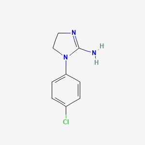 1-(4-Chlorophenyl)-4,5-dihydro-1H-imidazol-2-amine