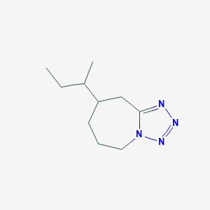 8-(Butan-2-yl)-6,7,8,9-tetrahydro-5H-tetrazolo[1,5-a]azepine