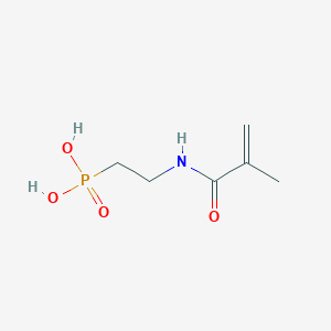 {2-[(2-Methylacryloyl)amino]ethyl}phosphonic acid