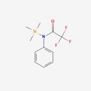 2,2,2-Trifluoro-N-phenyl-N-(trimethylsilyl)acetamide