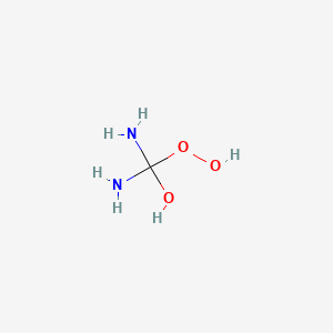 Diamino(hydroperoxy)methanol