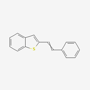 2-(2-Phenylethenyl)-1-benzothiophene