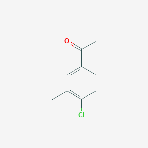 molecular formula C9H9ClO B154754 1-(4-氯-3-甲基苯基)乙酮 CAS No. 37074-39-8