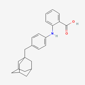 Anthranilic acid, N-(4-(1-adamantylmethyl)phenyl)-