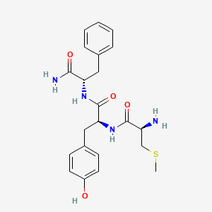 S-Methyl-L-cysteinyl-L-tyrosyl-L-phenylalaninamide