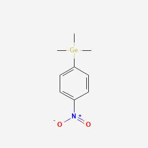 molecular formula C9H13GeNO2 B15475645 Trimethyl(4-nitrophenyl)germane CAS No. 33733-41-4