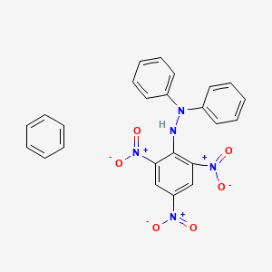 Benzene;1,1-diphenyl-2-(2,4,6-trinitrophenyl)hydrazine