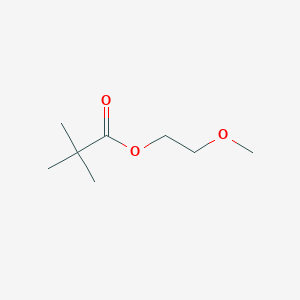 Propanoic acid, 2,2-dimethyl-, 2-methoxyethyl ester