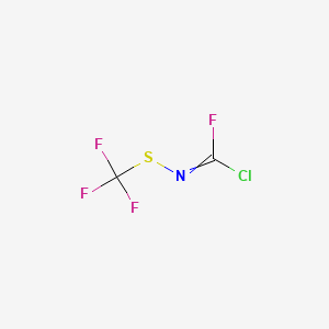 [(Trifluoromethyl)sulfanyl]carbonimidoyl