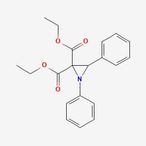 Diethyl 1,3-diphenylaziridine-2,2-dicarboxylate