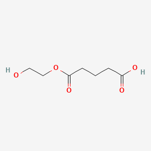 (2-Hydroxyethyl) hydrogen glutarate