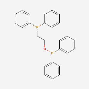 molecular formula C26H24OP2 B15476166 2-(Diphenylphosphanyl)ethyl diphenylphosphinite CAS No. 32309-62-9