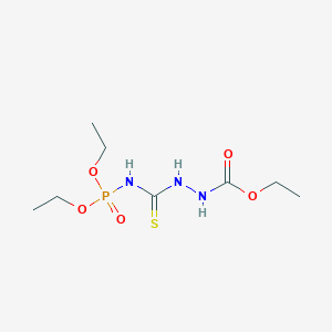 ethyl N-(diethoxyphosphorylcarbamothioylamino)carbamate