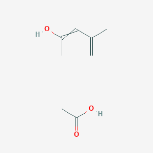 Acetic acid;4-methylpenta-2,4-dien-2-ol