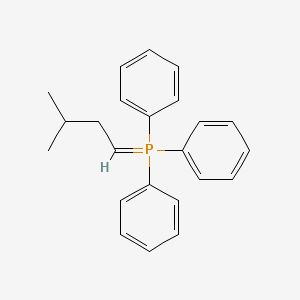 molecular formula C23H25P B15476440 Phosphorane, (3-methylbutylidene)triphenyl- CAS No. 39110-24-2