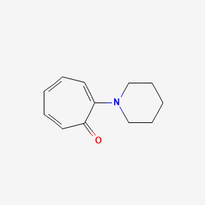 2,4,6-Cycloheptatrien-1-one, 2-(1-piperidinyl)-