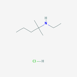 1,1-Dimethyl-N-ethylbutylamine hydrochloride