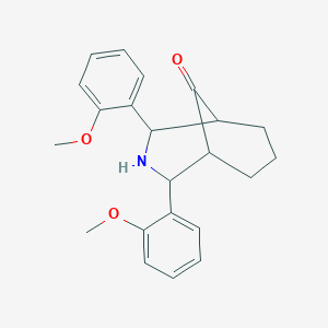 2,4-Bis(2-methoxyphenyl)-3-azabicyclo[3.3.1]nonan-9-one