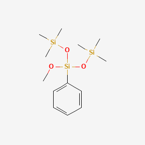 3-Methoxy-1,1,1,5,5,5-hexamethyl-3-phenyltrisiloxane