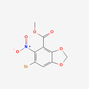 Methyl 6-bromo-5-nitro-2H-1,3-benzodioxole-4-carboxylate