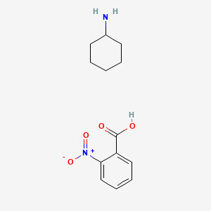 2-Nitrobenzoic acid cyclohexylamine salt