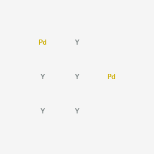 molecular formula Pd2Y5 B15476531 Palladium--yttrium (2/5) CAS No. 39294-01-4