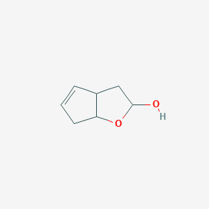 2H-Cyclopenta[b]furan-2-ol, 3,3a,6,6a-tetrahydro-