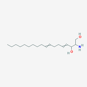 molecular formula C18H35NO2 B15476580 2-Aminooctadeca-4,8-diene-1,3-diol CAS No. 28050-87-5