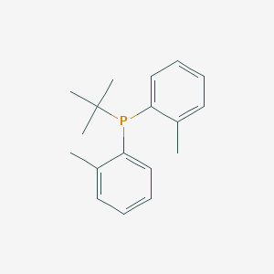 Phosphine, (1,1-dimethylethyl)bis(2-methylphenyl)-