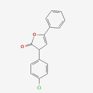 3-(4-Chlorophenyl)-5-phenylfuran-2(3H)-one