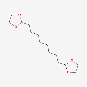 1,3-Dioxolane, 2,2'-(1,8-octanediyl)bis-