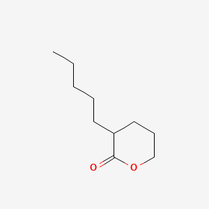 3-Pentyltetrahydro-2h-pyran-2-one