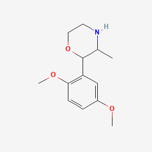 2-(2,5-Dimethoxyphenyl)-3-methylmorpholine