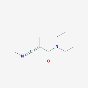 N,N-Diethyl-2-methyl-3-(methylimino)prop-2-enamide