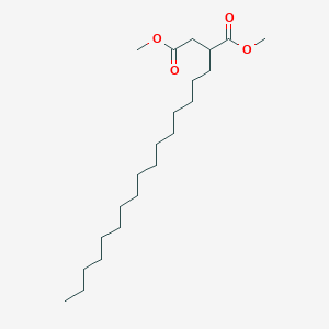 Dimethyl 2-hexadecylbutanedioate