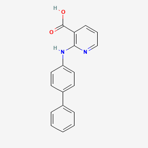 2-(4-Biphenylylamino)nicotinic acid